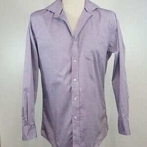 RALPH LAUREN Black Label Slim Fit Button Front Dress Shirt size 15 32/33
